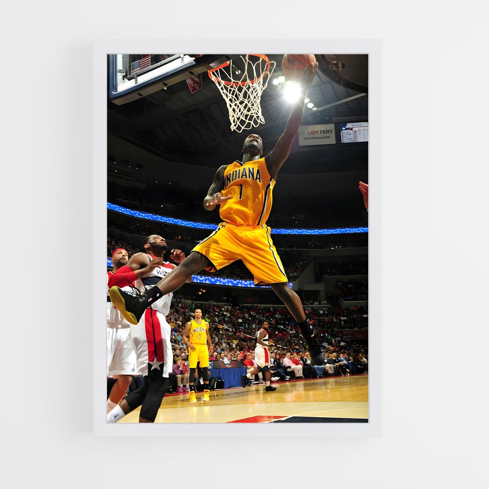 Poster Lance stephenson – affiche Basketball (vue 3)